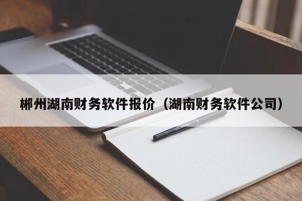 郴州湖南财务软件报价（湖南财务软件公司）