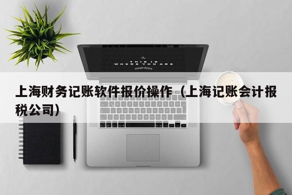 上海财务记账软件报价操作（上海记账会计报税公司）